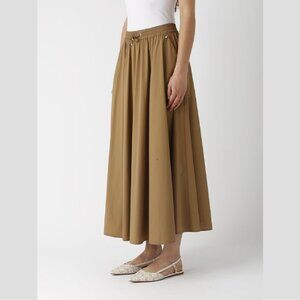 Herno lightweight stretch nylon skirt for women 44 Medium midi maxi